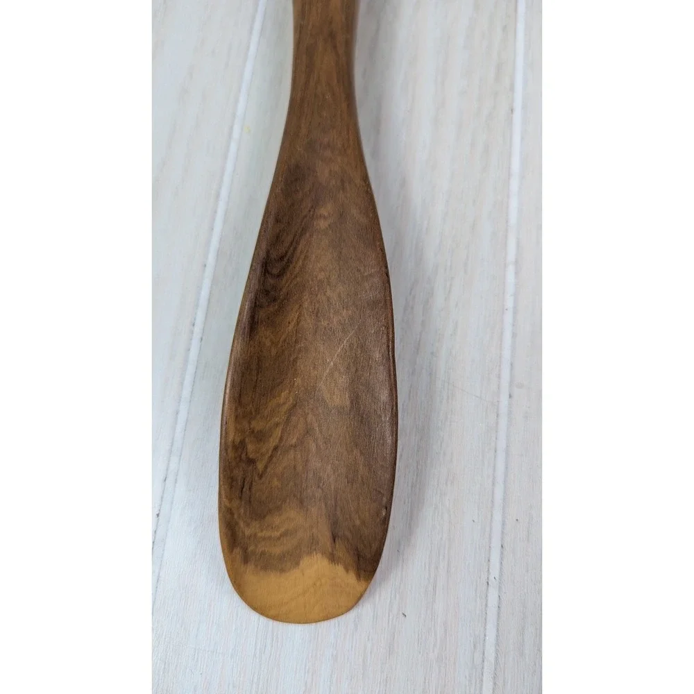 Hand Carved Wood Wooden Decorative Spoon 15